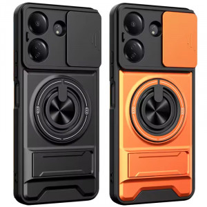 Ударопрочный чехол Camshield StandRing case для Xiaomi Poco C65