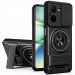 Удароміцний чохол Camshield StandRing case на Xiaomi Redmi A5 / Poco C71 (Black)