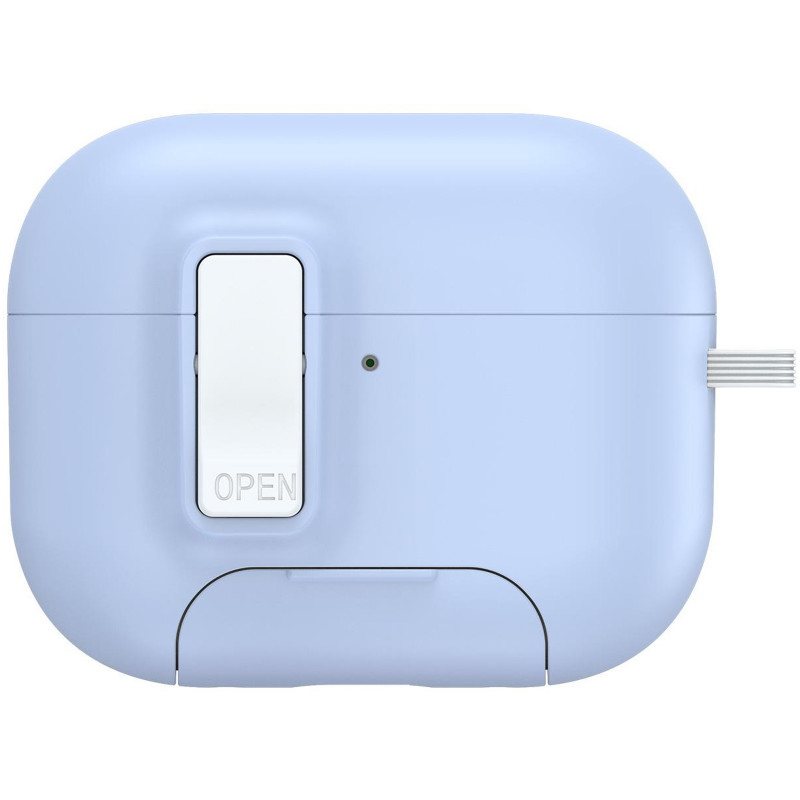 Фото Ударопрочный футляр Dux Ducis Armor Series для AirPods Pro 3 (White / Blue) на vchehle.ua