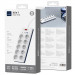 Подовжувач WIWU S008 Power Strip PD20W (2USB-A/2C/10xSocket) (2m) (White) в магазині vchehle.ua