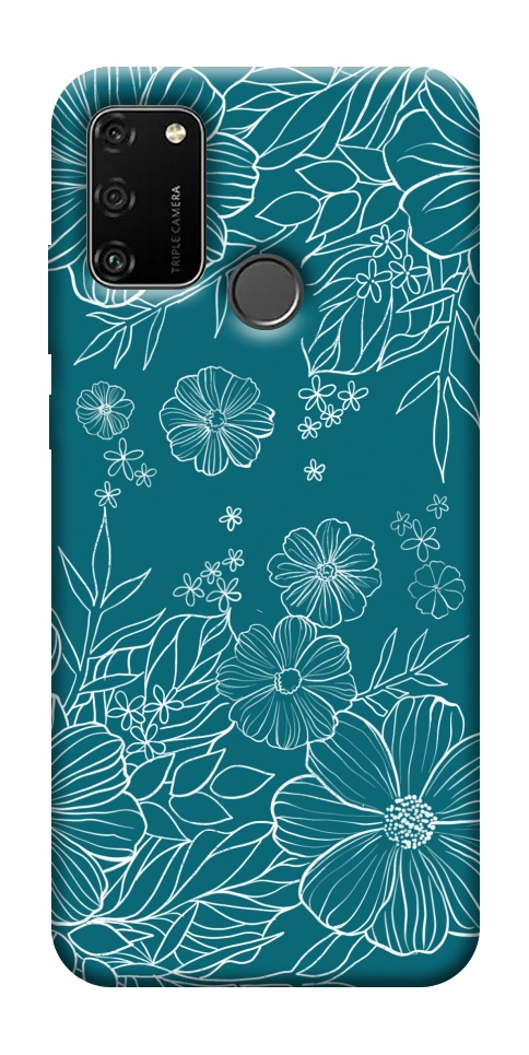 Чехол Botanical illustration для Huawei Honor 9A
