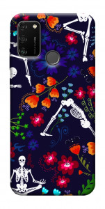 Чохол Yoga skeletons для Huawei Honor 9A