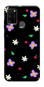 Чохол Квіти та пелюстки для Huawei Honor 9A