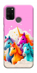 Чехол Пони в облаках для Huawei Honor 9A