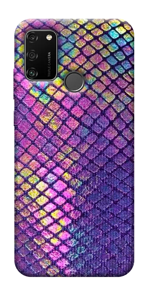 Чехол Neon snake skin для Huawei Honor 9A