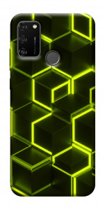 Чехол Neon hexagon для Huawei Honor 9A
