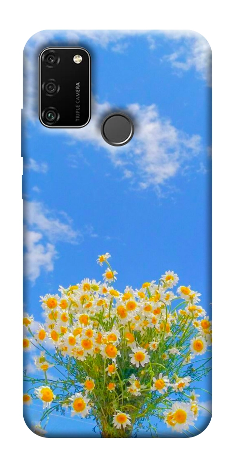 Чехол Sky flowers для Huawei Honor 9A
