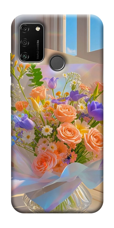Чехол Яркий букет для Huawei Honor 9A