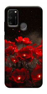 Чохол Burning flowers для Huawei Honor 9A