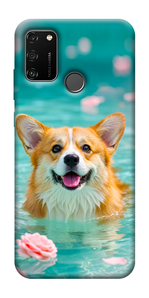 Чехол Swimming corgi для Huawei Honor 9A