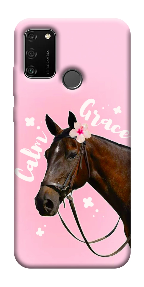 Чехол Horse with flower для Huawei Honor 9A