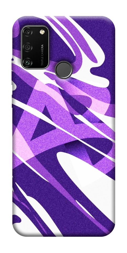 Чехол Purple Abstract для Huawei Honor 9A