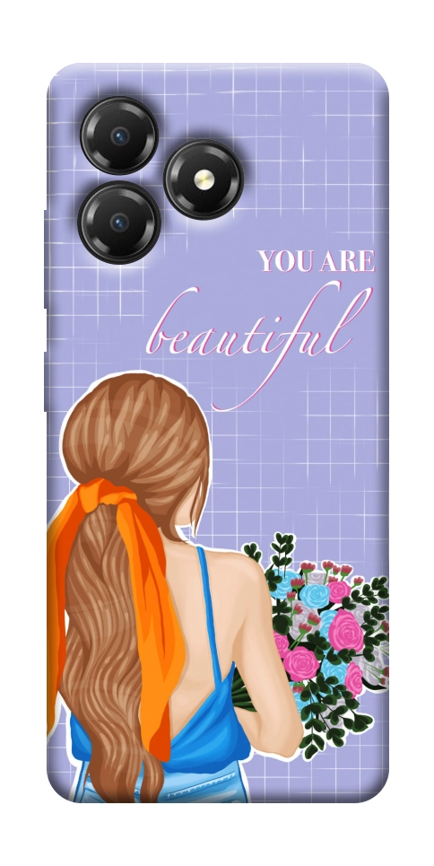 Чехол You are beautiful для ZTE Blade A36