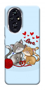 Чохол Два коти Love для Huawei Honor 200
