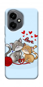 Чехол Два кота Love для Huawei Honor 400