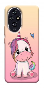 Чохол Сute unicorn для Huawei Honor 200