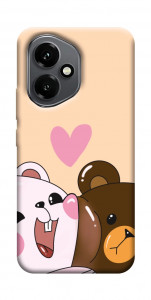 Чехол Медвежата для Huawei Honor 400