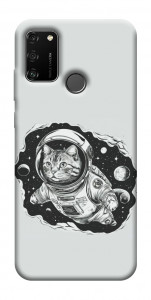 Чехол Кот космонавт для Huawei Honor 9A