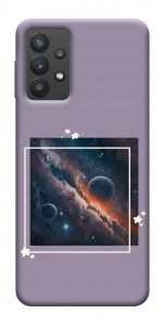 Чохол Космос у квадраті для Galaxy A32 5G