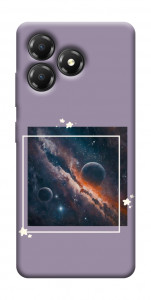 Чехол Космос в квадрате для ZTE Blade A36
