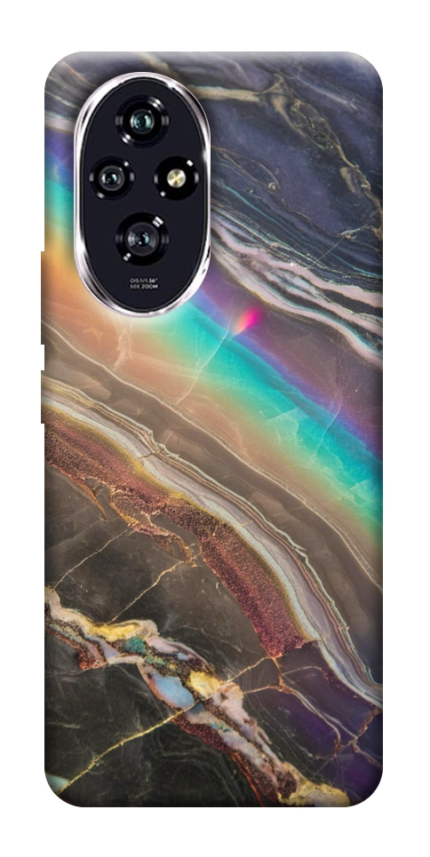 Чохол Райдужний мармур для Huawei Honor 200