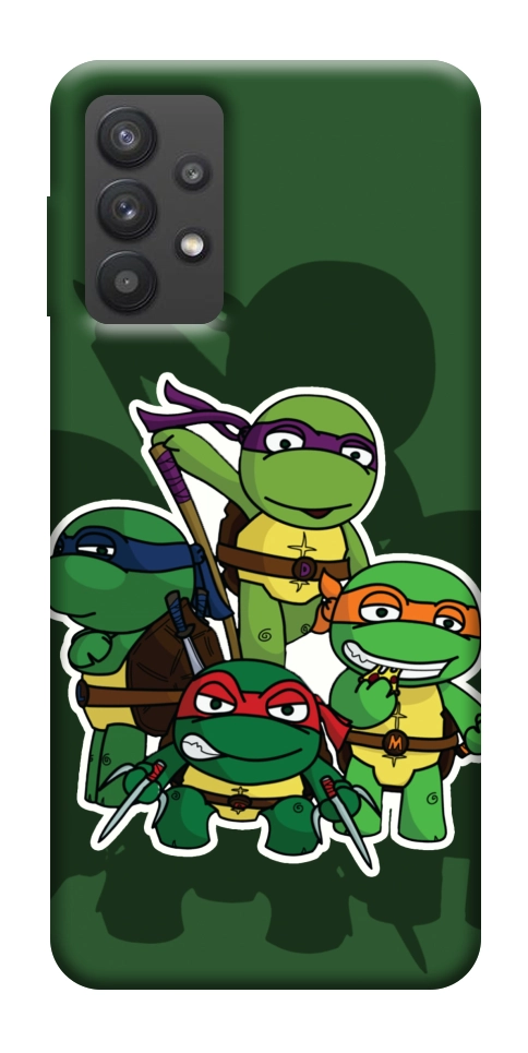 Чехол Green turtles для Galaxy A32 5G