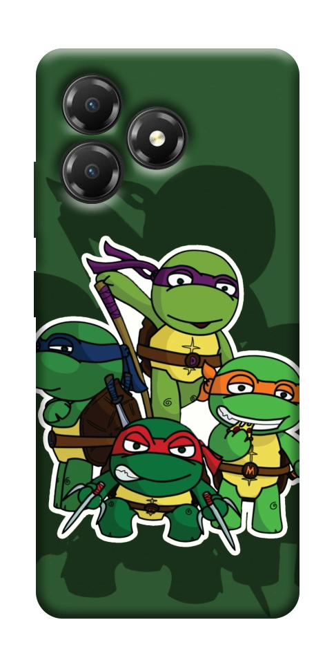 Чехол Green turtles для ZTE Blade A36