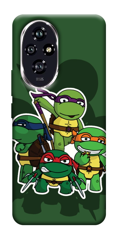Чохол Green turtles для Huawei Honor 200