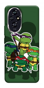 Чохол Green turtles для Huawei Honor 200