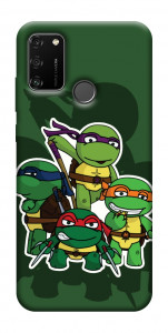 Чехол Green turtles для Huawei Honor 9A