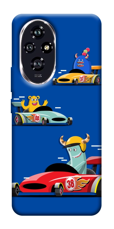 Чохол Монстри та машинки для Huawei Honor 200