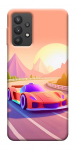 Чохол Машинка на заході сонця для Galaxy A32 5G