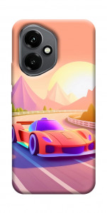 Чехол Машинка на закате для Huawei Honor 400