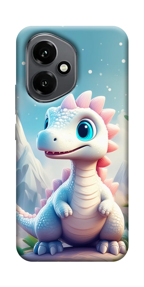 Чехол Белый дракоша для Huawei Honor 400