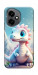 Чехол Белый дракоша для Huawei Honor 400