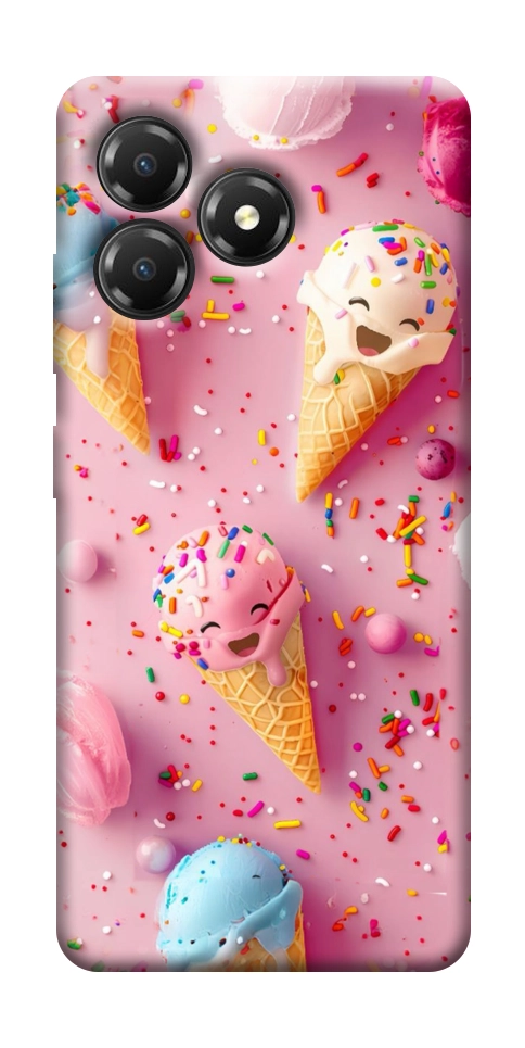 Чехол Веселое мороженое для ZTE Blade A36