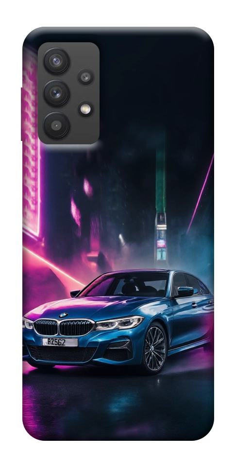 Чехол Неоновое BMW для Galaxy A32 5G