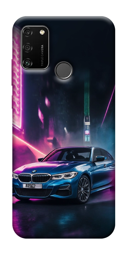 Чехол Неоновое BMW для Huawei Honor 9A
