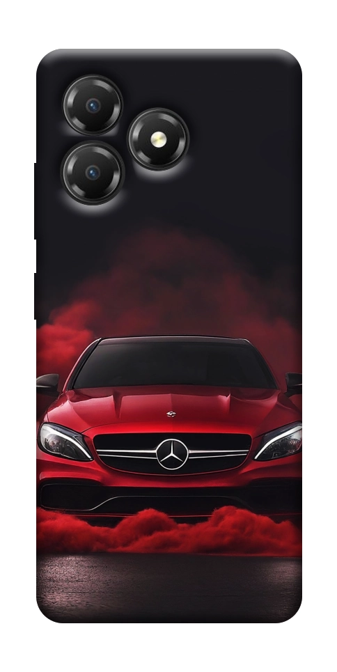 Чехол Red Mercedes для ZTE Blade A36