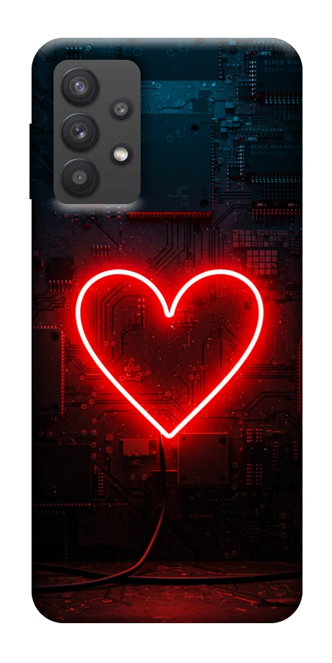 Чехол Яркое сердце для Galaxy A32 5G