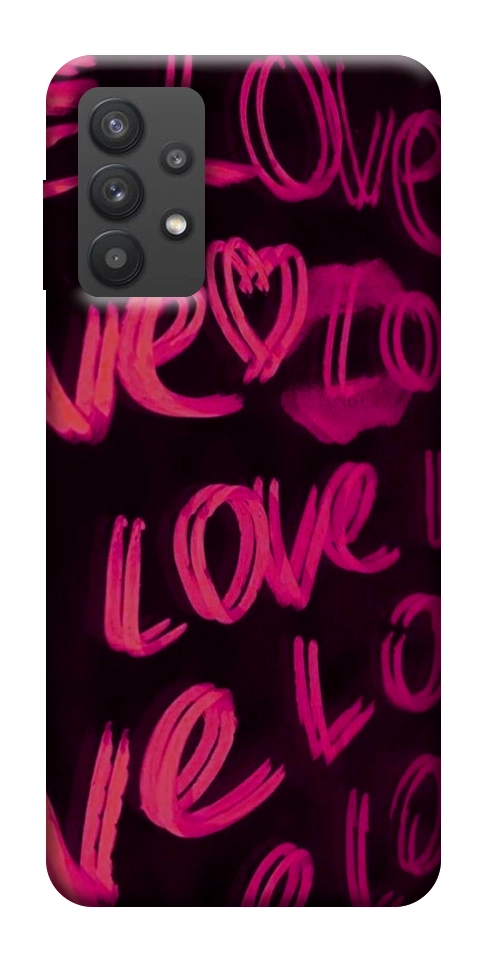 Чехол Neon love для Galaxy A32 5G