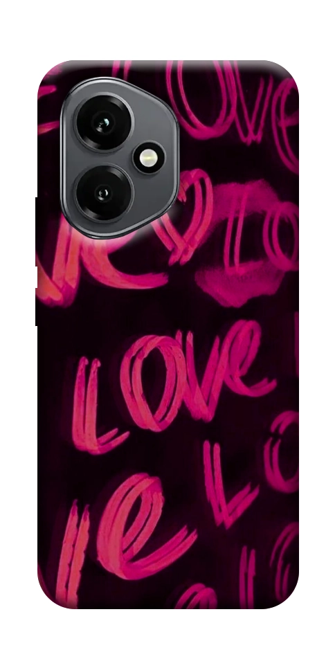 Чехол Neon love для Huawei Honor 400