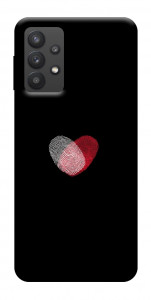 Чохол Fingerprint heart для Galaxy A32 5G