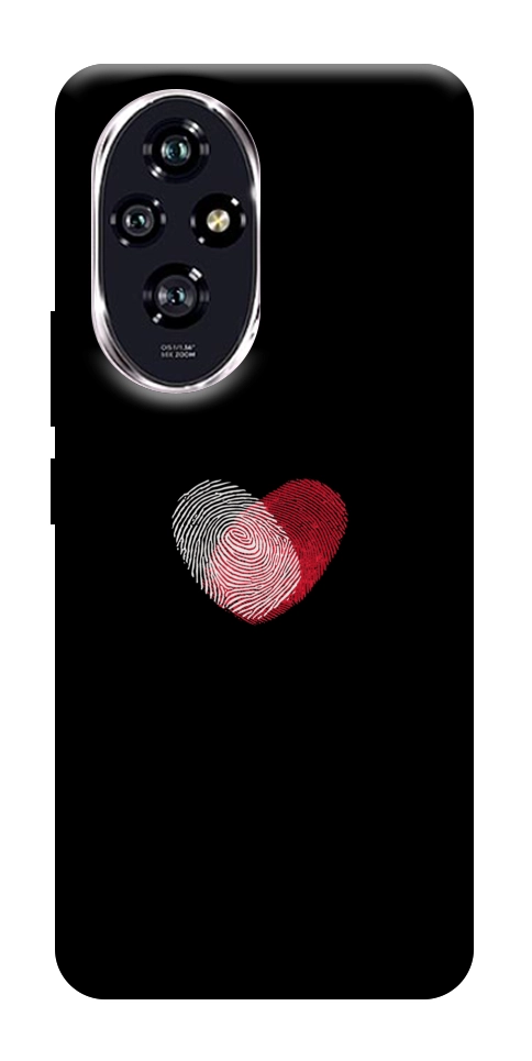 Чохол Fingerprint heart для Huawei Honor 200