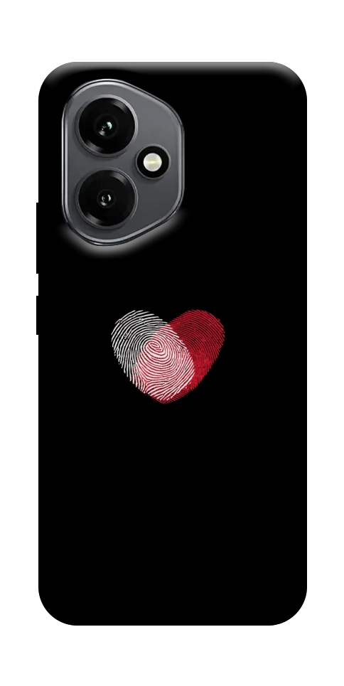 Чехол Fingerprint heart для Huawei Honor 400