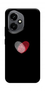 Чехол Fingerprint heart для Huawei Honor 400