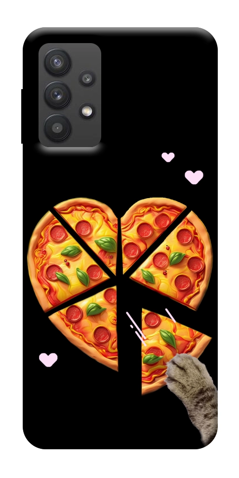 Чехол Pizza Love Cat для Galaxy A32 5G