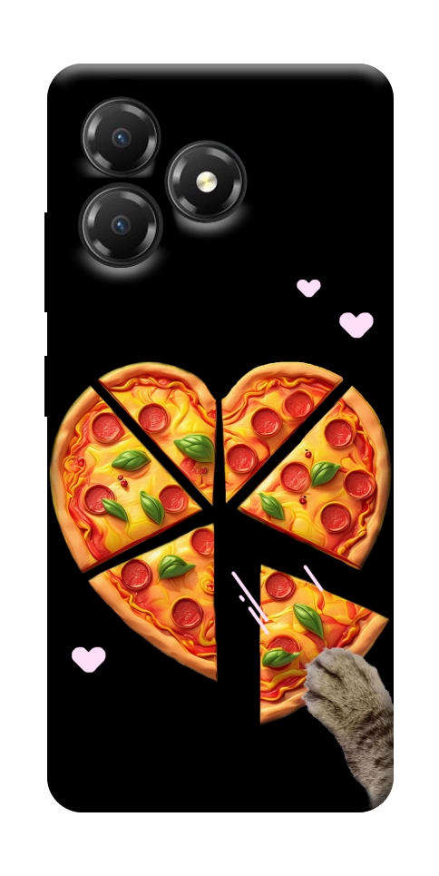 Чехол Pizza Love Cat для ZTE Blade A36