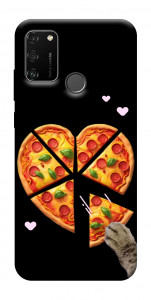 Чехол Pizza Love Cat для Huawei Honor 9A