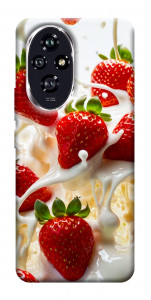 Чохол Strawberry and cream для Huawei Honor 200